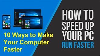 how to make your computer run faster