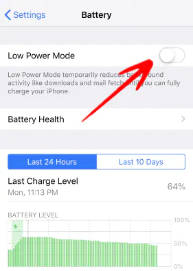 Tips to quickly fix iphone battery drain